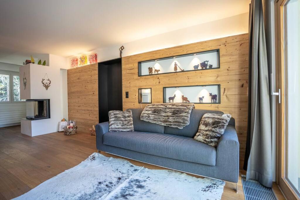 Moderne Wohnung Mit Ausblick Und Viel Sonne Zermatt Exterior foto